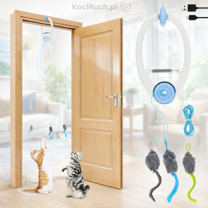 Elektryczna zabawka dla kota KociRuch™