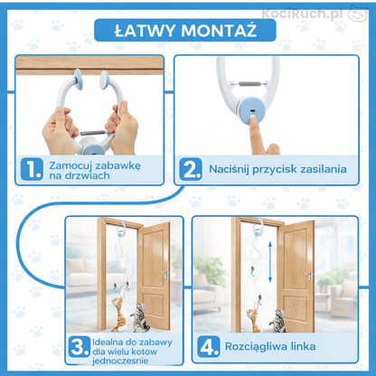 Elektryczna zabawka dla kota KociRuch™